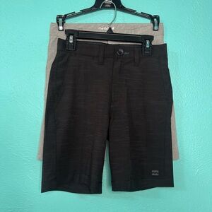 BUNDLE Billabong Crossfire Submersible Short Sz 22, Cat & Jack Gray Short Sz 10